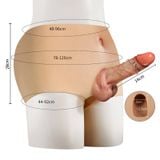  Dương vật silicon liền quần mềm mại chắc chắn Unisex giá rẻ 