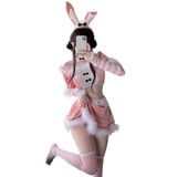  Thời trang cosplay hóa thân thành nàng thỏ hồng dịp lễ giáng sinh 