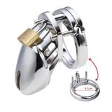  Khóa Dương Vật Inox Không Gỉ Giữ Trinh Tiết Dành Cho Nam 