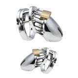  Khóa Dương Vật Inox Không Gỉ Giữ Trinh Tiết Dành Cho Nam 