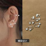  Khuyên septum xỏ lỗ mũi trâu đeo chân mày tai thép không gỉ 