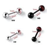  Khuyên Xỏ Vùng Kín Inox Có Bi Ở Hai Đầu Làm Đẹp Cho Nam Nữ 