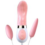  Máy lưỡi liếm trứng rung 2 đầu Joker làm tình massage nữ 