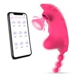  Máy massage âm đạo cá đuối mặc vô hình điều khiển từ xa APP 