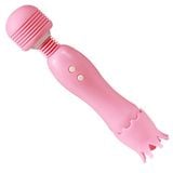  Máy Massage Cầm Tay Hai Đầu Rung Và Lưỡi Liếm Kích Thích 