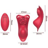 Máy Massage Hoa Hồng Mặc Quần Lót Âm Đạo Điều Khiển Từ Xa 