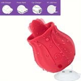  Máy massage lưỡi liếm ngực âm đạo hoa hồng cho nữ giá rẻ 