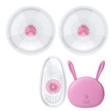  Máy massage ngực & hút âm đạo điều khiển remote không dây 