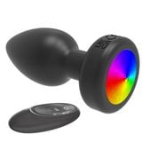  Máy rung cắm hậu môn cửa sau đèn LED điều khiển remote 
