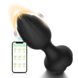  Máy rung cắm hậu môn kích thích đa điểm điều khiển từ xa 