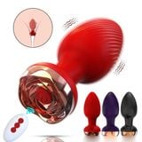  Máy rung cắm hậu môn kích thích đa điểm điều khiển từ xa 