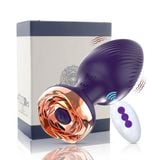  Máy rung cắm hậu môn kích thích đa điểm điều khiển từ xa 