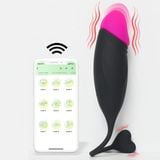  Máy rung hình dương vật điều khiển từ xa áp APP điện thoại 