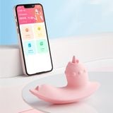  Máy rung lưỡi liếm đeo mặc âm đạo vô hình massage điểm G 