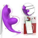  Máy rung mặc quần chíp đeo âm đạo điều khiển APP điện thoại 