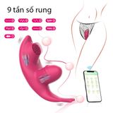  Máy rung mặc quần chíp đeo âm đạo điều khiển APP điện thoại 