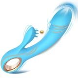  Máy rung mô phỏng dương vật lưỡi massage âm đạo điểm G 2 đầu 