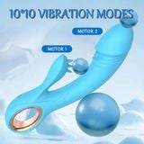  Máy rung mô phỏng dương vật lưỡi massage âm đạo điểm G 2 đầu 