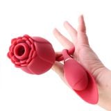  Máy rung mút hoa hồng massage âm đạo ngực thủ dâm làm tình 