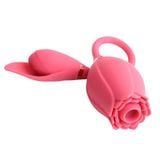  Máy rung mút hoa hồng massage âm đạo ngực thủ dâm làm tình 