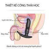  Máy Rung Thụt Hậu Môn Tuyến Tiền Liệt Có Điều Khiển Từ Xa 