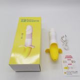  Máy rung thụt mạnh 12 chế độ hình quả chuối tự động đa năng 