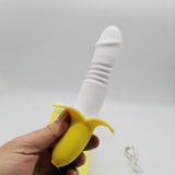  Máy rung thụt mạnh 12 chế độ hình quả chuối tự động đa năng 