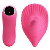  Máy rung vỏ sò hình dương vật mini đeo mặc điều khiển từ xa 