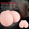 Mông âm đạo giả 4D silicone mềm mịn rung rên kẹp hút massage