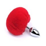  Nút buttplug gắn hậu môn làm đuôi thỏ kích thích tình dục 