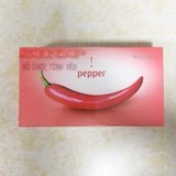  Máy rung đa năng Pepper ớt cay đỏ sextoy ngụy trang kín đáo 