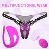  Quần lót chữ C rung massage âm đạo điều khiển từ xa vô hình 