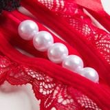  Quần Lót Gợi Cảm Đính Chuỗi Ngọc Massage Âm Đạo Dành Cho Nữ 