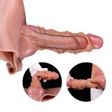  Quần Nối Liền Dương Vật Giả Rỗng Ruột Có Gân Dây Quanh Thân 