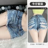 Quần short jeans rách mông sexy gợi cảm khoe nét quyến rũ 