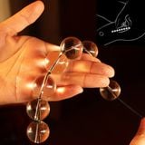  Que cắm hậu môn 8 hạt thủy tinh kích thích sâu hơn giá rẻ 