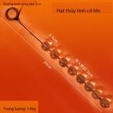 Que cắm hậu môn 8 hạt thủy tinh kích thích sâu hơn giá rẻ 