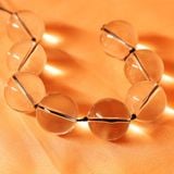  Que cắm hậu môn 8 hạt thủy tinh kích thích sâu hơn giá rẻ 