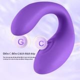  Sextoy 2 đầu mặc quần lót rung massage điều khiển từ xa 