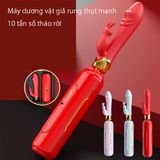  Súng máy dương vât rung thụt tự động nhánh phụ siêu mạnh 