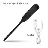  Thanh rung kích thích niệu đạo lỗ sáo điểm G cho nam mềm dẻo 