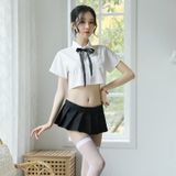  Thời trang cosplay đồng phục học sinh gợi cảm dễ thương hở bạo 