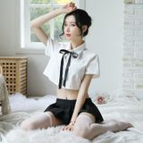  Thời trang cosplay đồng phục học sinh gợi cảm dễ thương hở bạo 