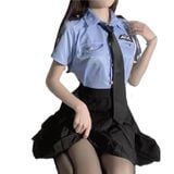 Thời trang cosplay nhập vai thành cô cảnh sát quyến rũ sexy 