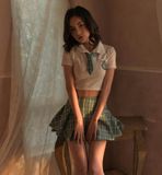  Thời trang cosplay sinh viên váy ngắn sexy gợi cảm đầy cám dỗ 