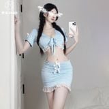  Thời trang cosplay trở thành cô nàng hầu gái xinh đẹp quyến rũ 