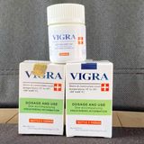 Thuốc hỗ trợ tăng cường sinh lý nam Vigra USA hộp x 10 viên 