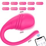  Trứng Rung Đeo Âm Đạo Điều Khiển Từ Xa Qua App Điện Thoại 