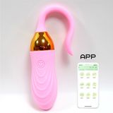  Trứng rung tình yêu không dây sạc USB điều khiển từ xa qua APP 