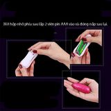  Trứng rung tình yêu mini Gladme điều khiển có dây 1 đầu nhỏ 